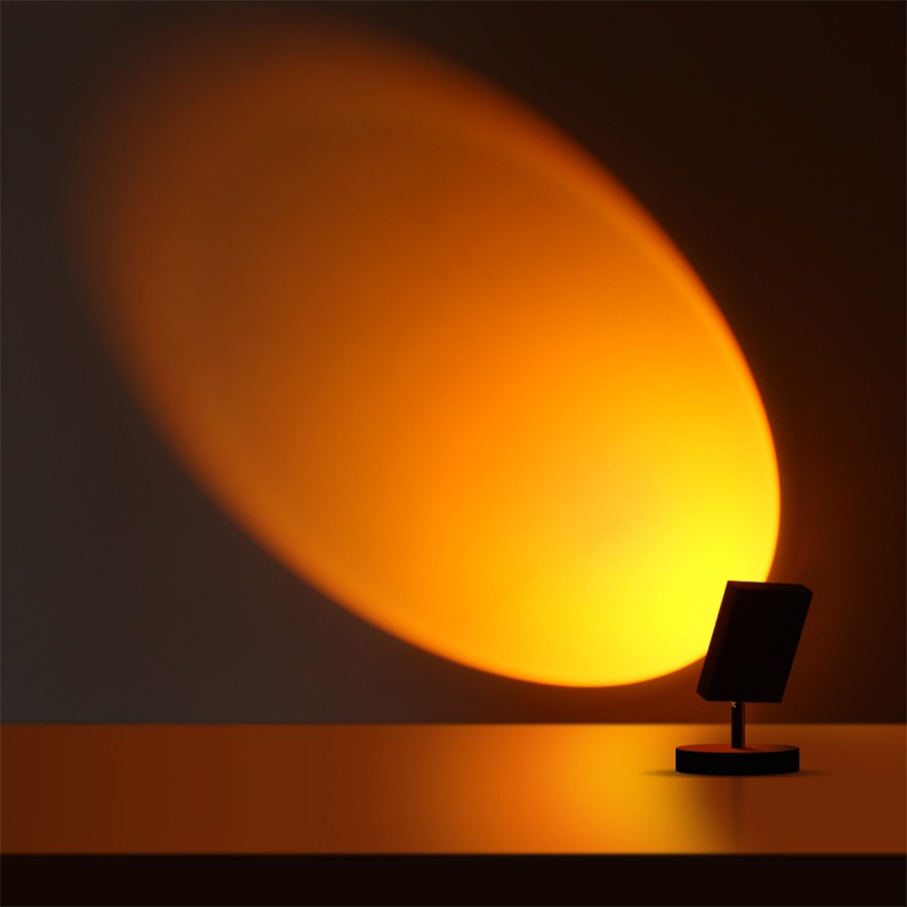 LED Sunset Effect Table Lamp Warm Ambient Decorative Light - Image 10