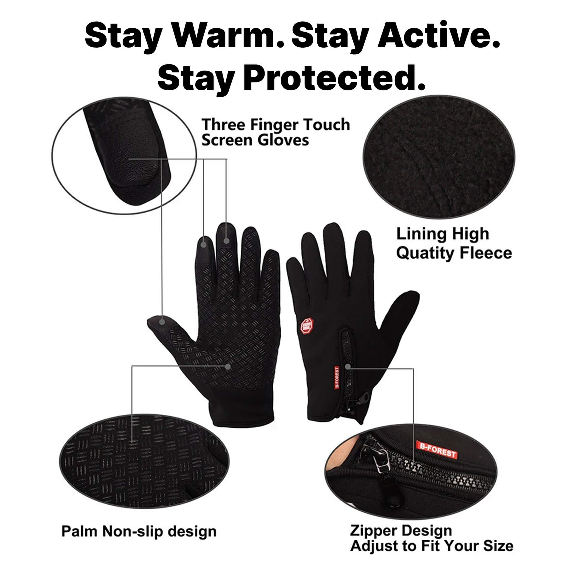Electric Waterproof Heated Winter Gloves for Extreme Cold - Image 7