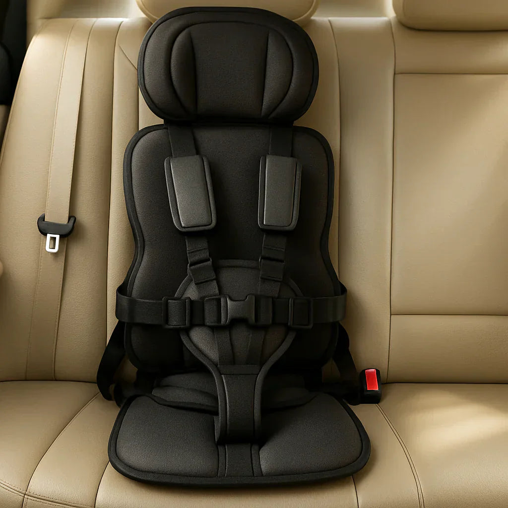 Kids Car Booster Seat Portable Travel Safety Belt for Secure Journeys - Image 5