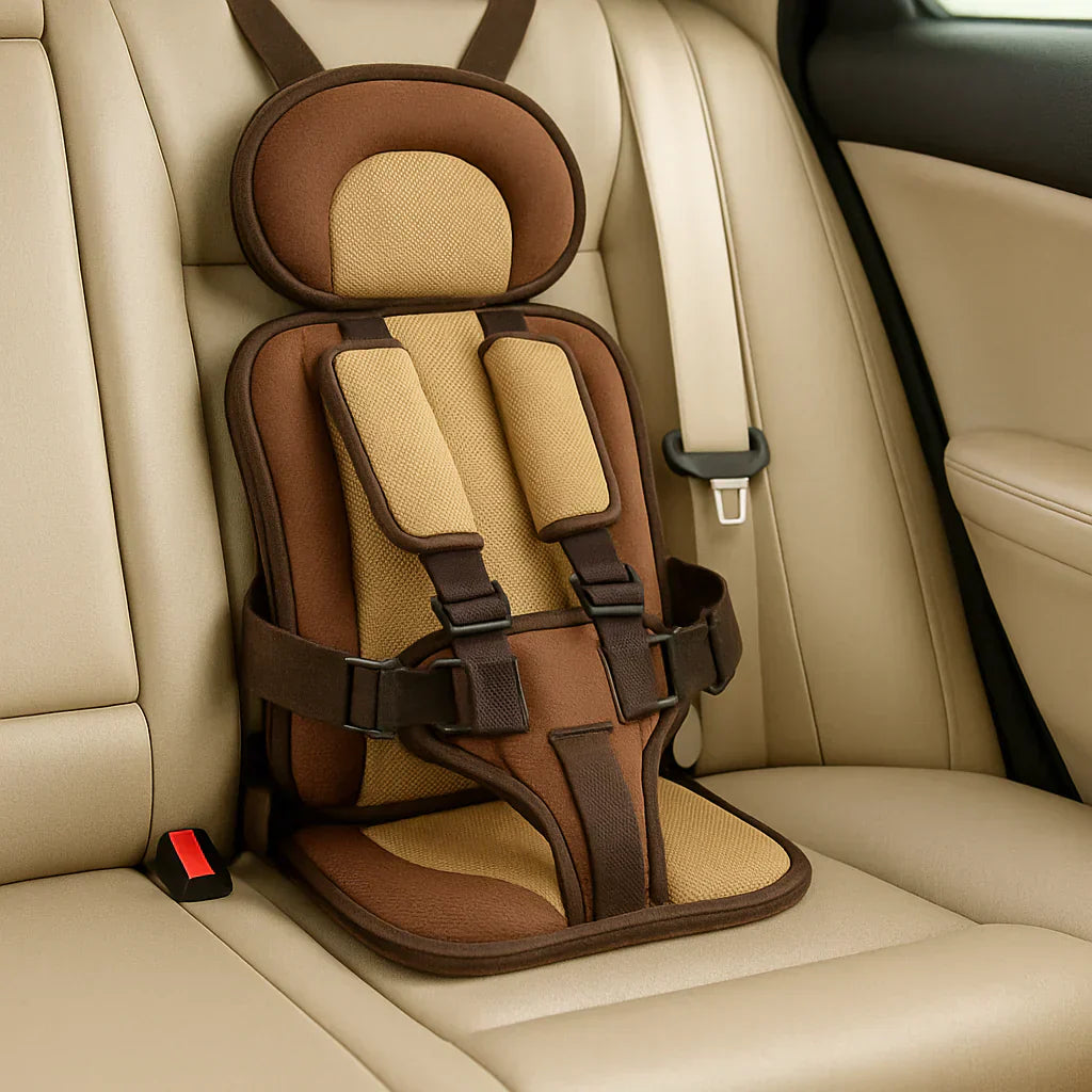 Kids Car Booster Seat Portable Travel Safety Belt for Secure Journeys - Image 7