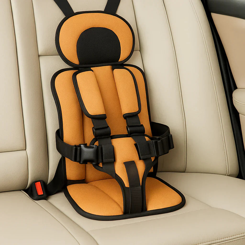 Kids Car Booster Seat Portable Travel Safety Belt for Secure Journeys - Image 8