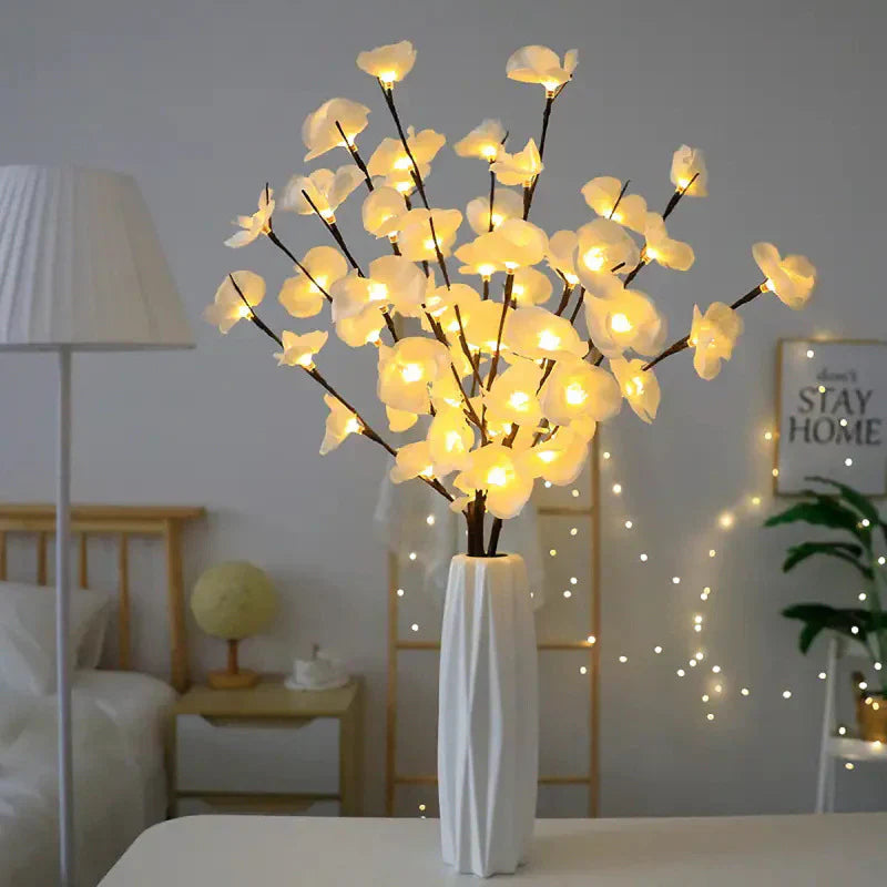 LED Olive Branch Decor Soft Warm-White Ambient Lighting - Image 3