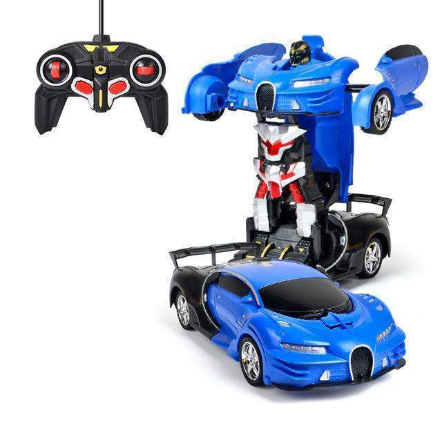 Remote Control Car with Robot Transformation & LED Lights - Image 4