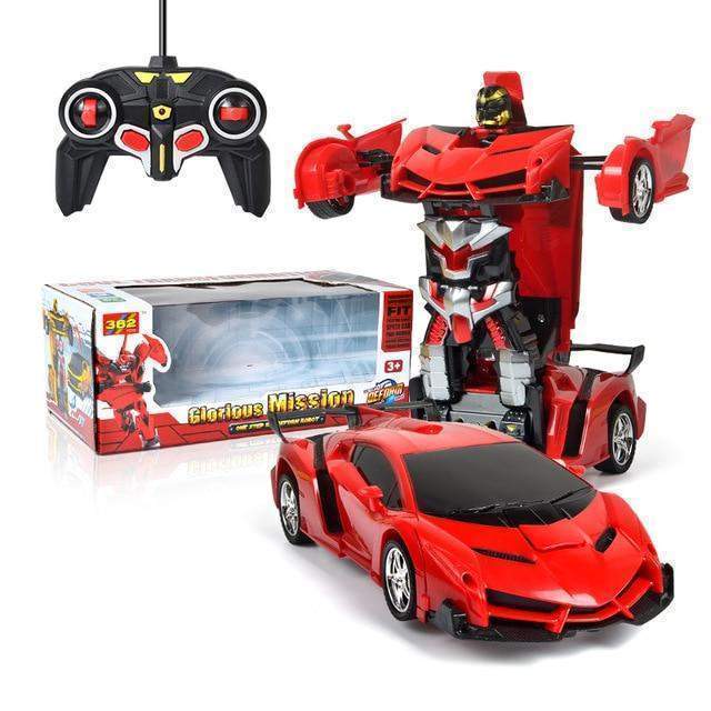 Remote Control Car with Robot Transformation & LED Lights - Image 15
