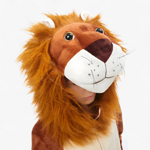 Adorable 3D Lion Costume for Kids