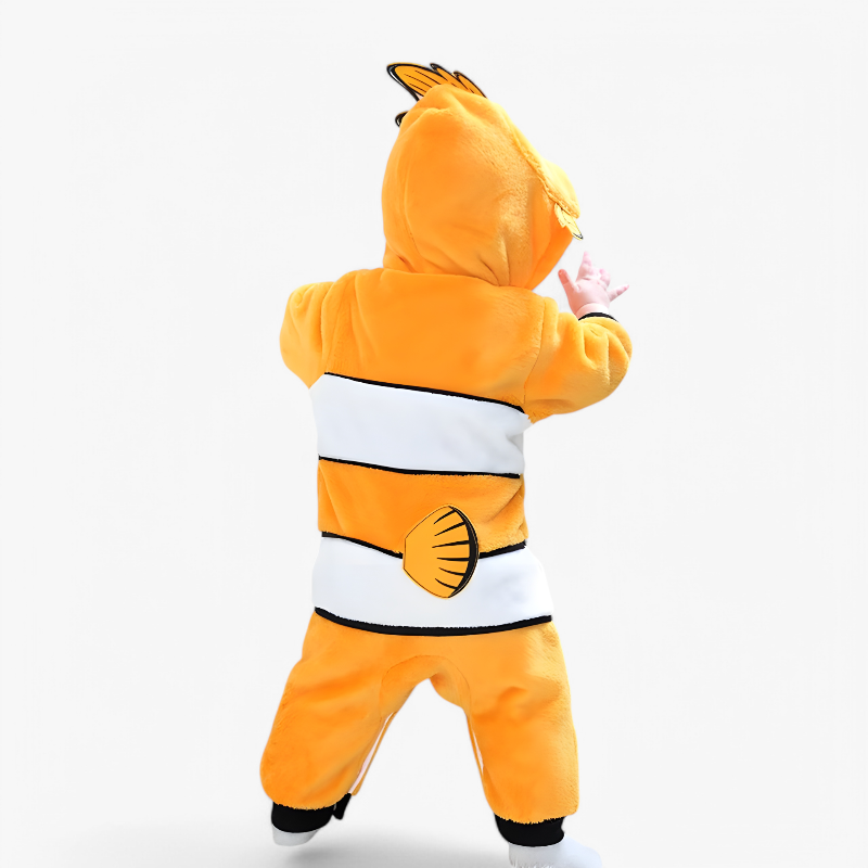 Adorable Baby Fish Costume with Fins