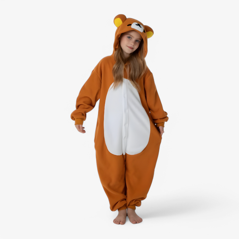 Adorable Bear Kigurumi for Kids' Fun