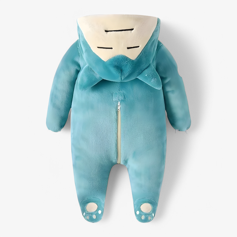 Adorable Kids Snorlax Costume Onesie