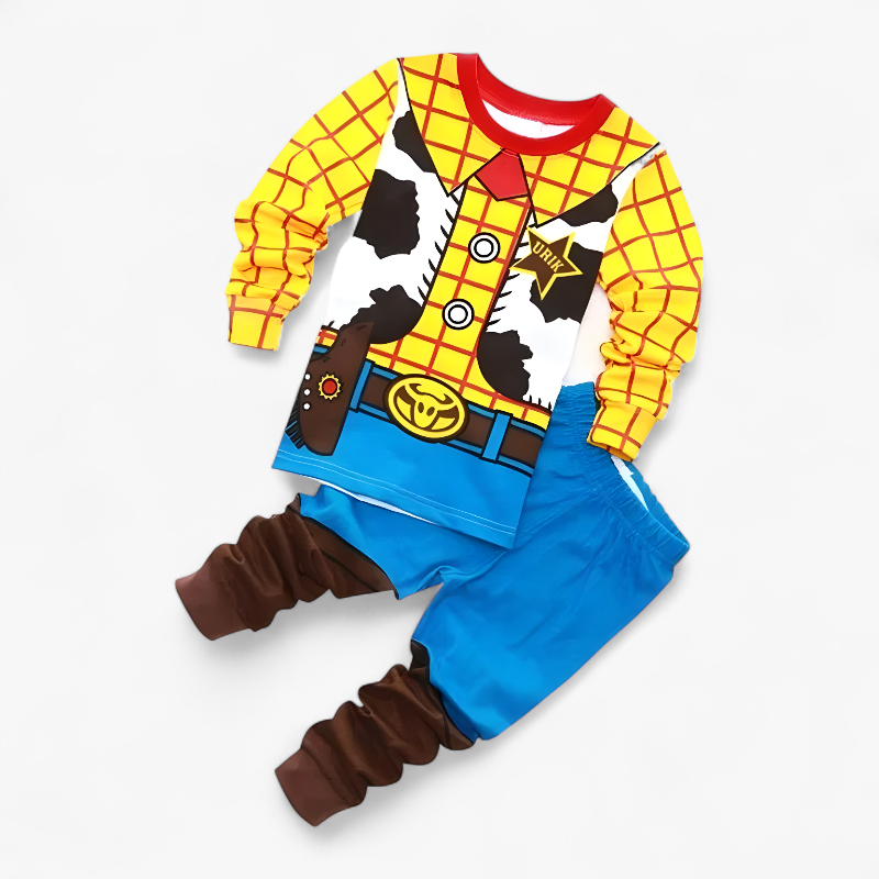 Adventurous Cartoon Character Costume Set