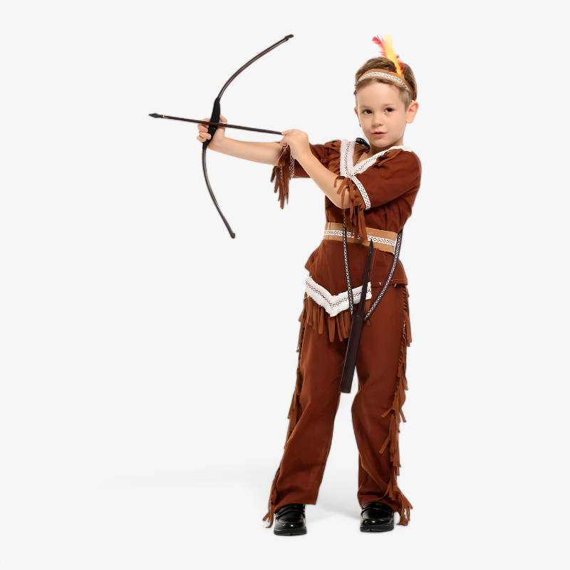 Adventurous Kids Hunter Outfit with Accessories