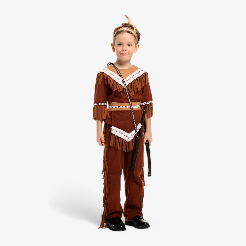 Adventurous Kids Hunter Outfit with Accessories