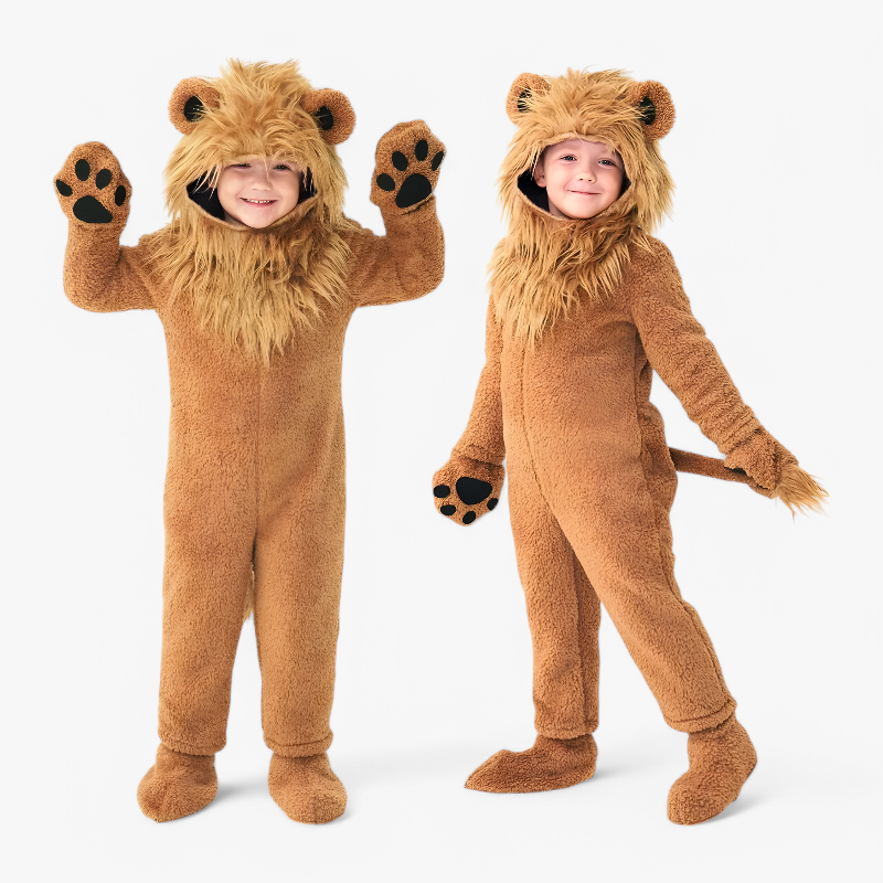 Adventurous Kids Lion Costume Set