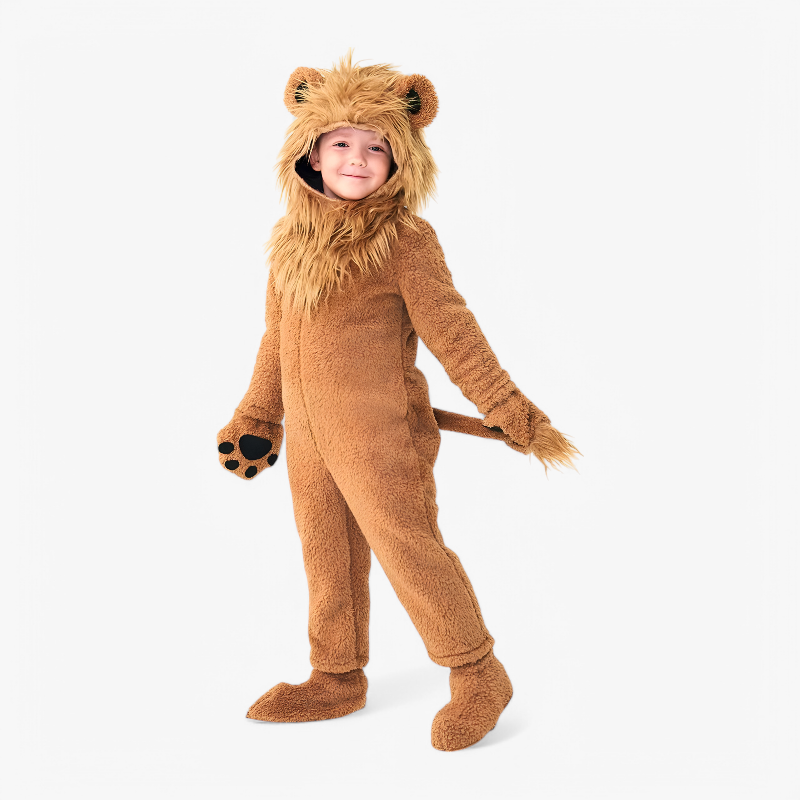Adventurous Kids Lion Costume Set