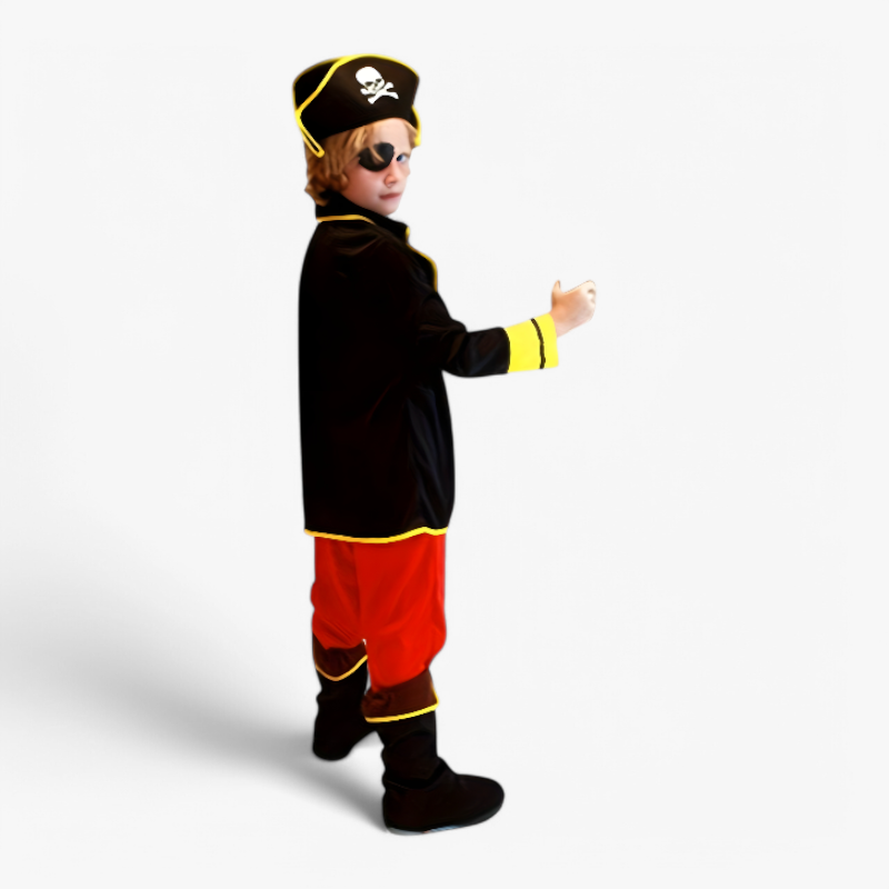 Adventurous Kids Pirate Costume Set