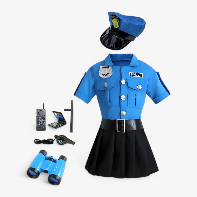 Adventurous Police Role Play Costume Set