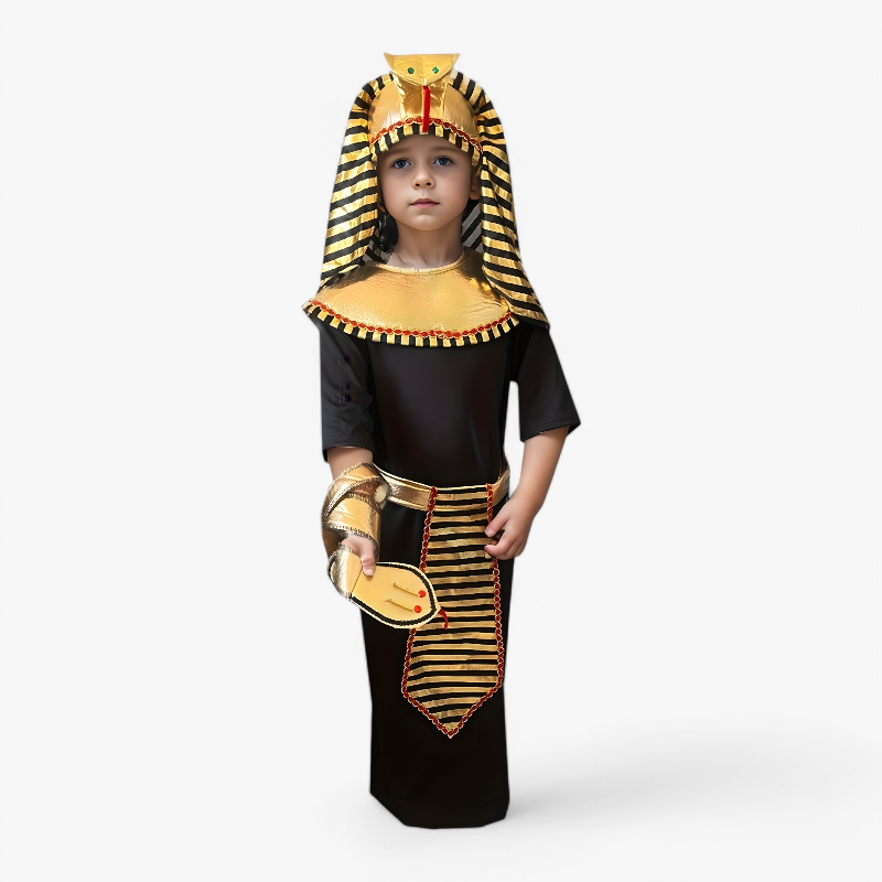 Ancient Egyptian Pharaoh Kids Costume Set