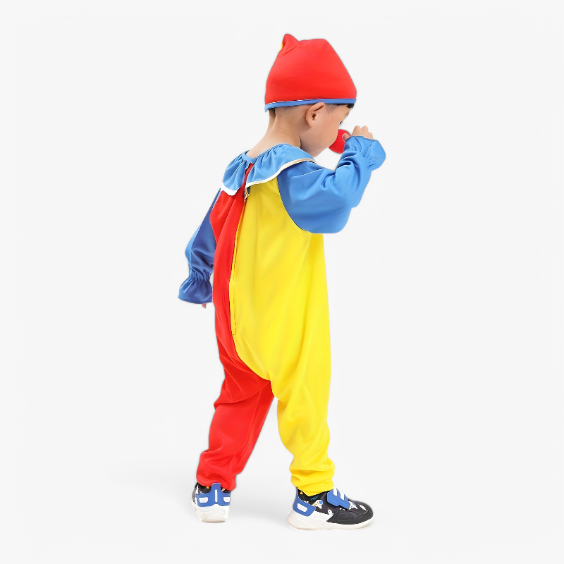 Cheerful Children's Clown Costume Set