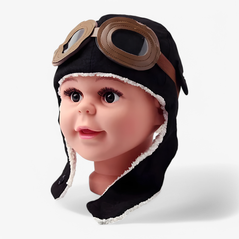 Childrens Adventure Pilot Hat with Glasses