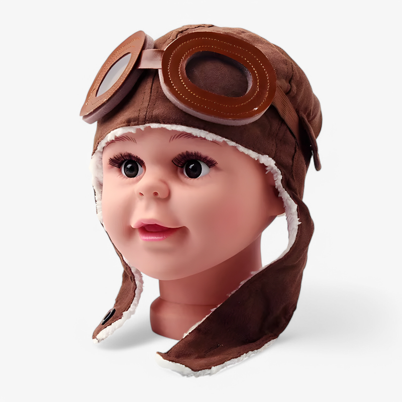 Childrens Adventure Pilot Hat with Glasses