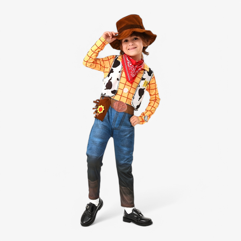 Children's Cowboy Role Play Costume Set