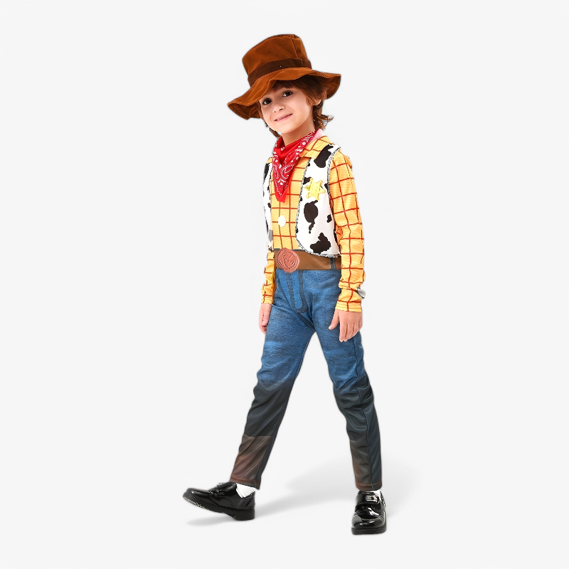Children's Cowboy Role Play Costume Set