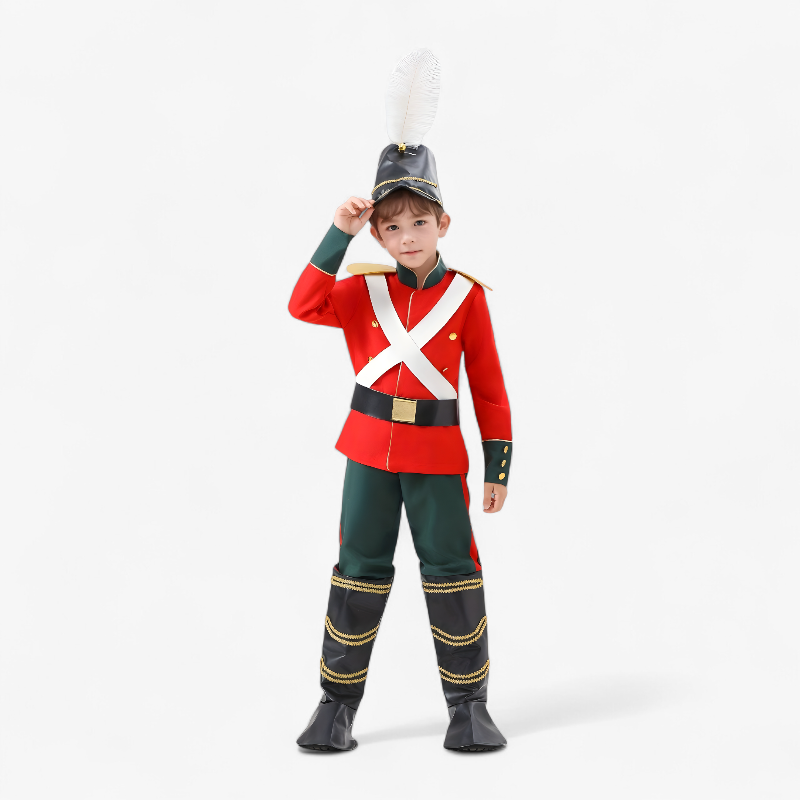 Children's Elegant Soldier Costume for Role Play