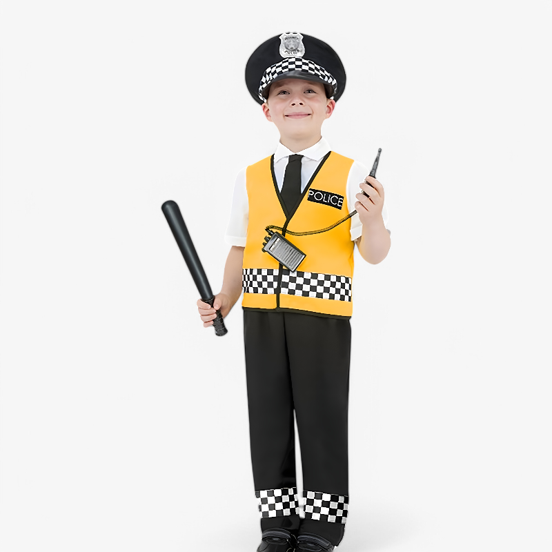 Children's Police Officer Dress-Up Outfit