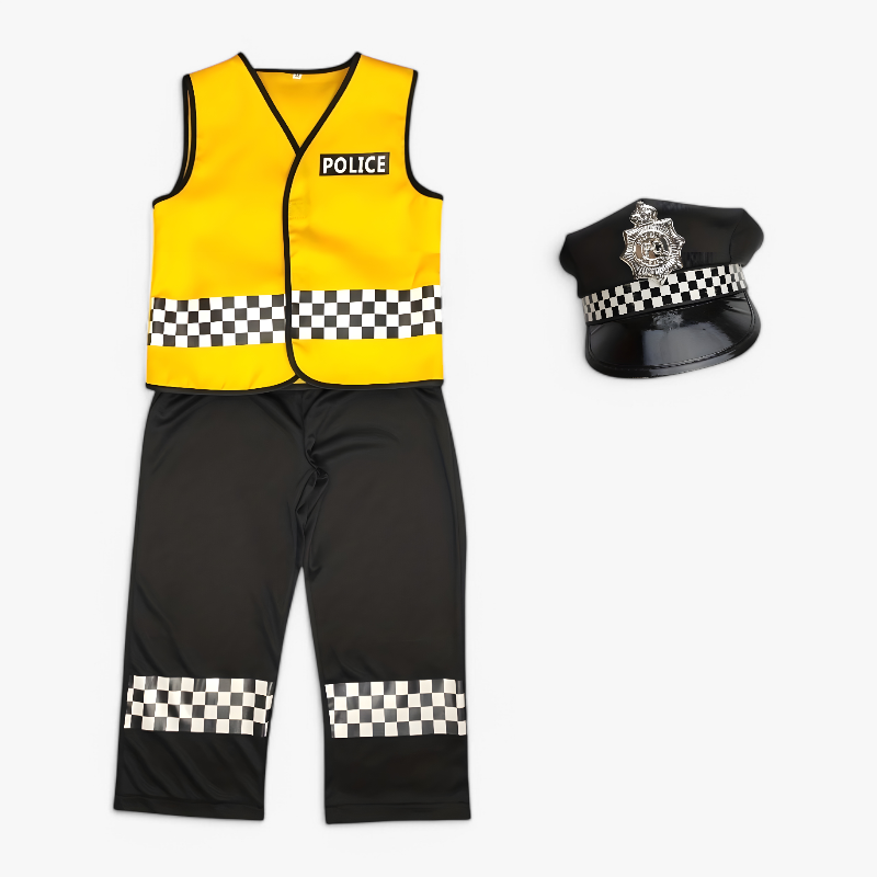 Children's Police Officer Dress-Up Outfit