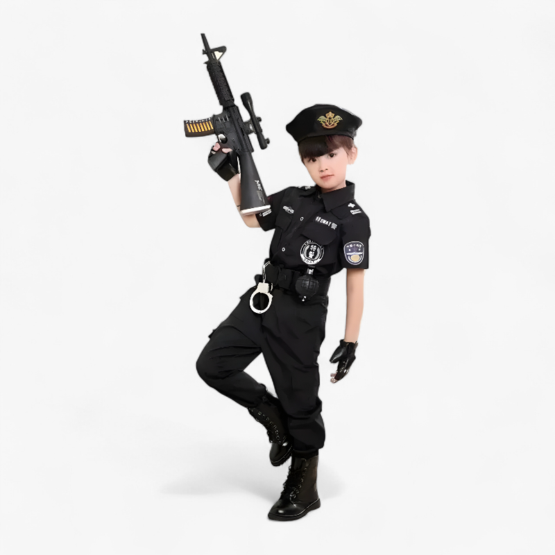 Childrens Policeman Fancy Dress Outfit
