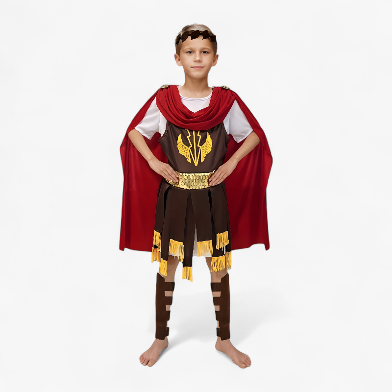 Children's Roman General Fancy Dress Costume