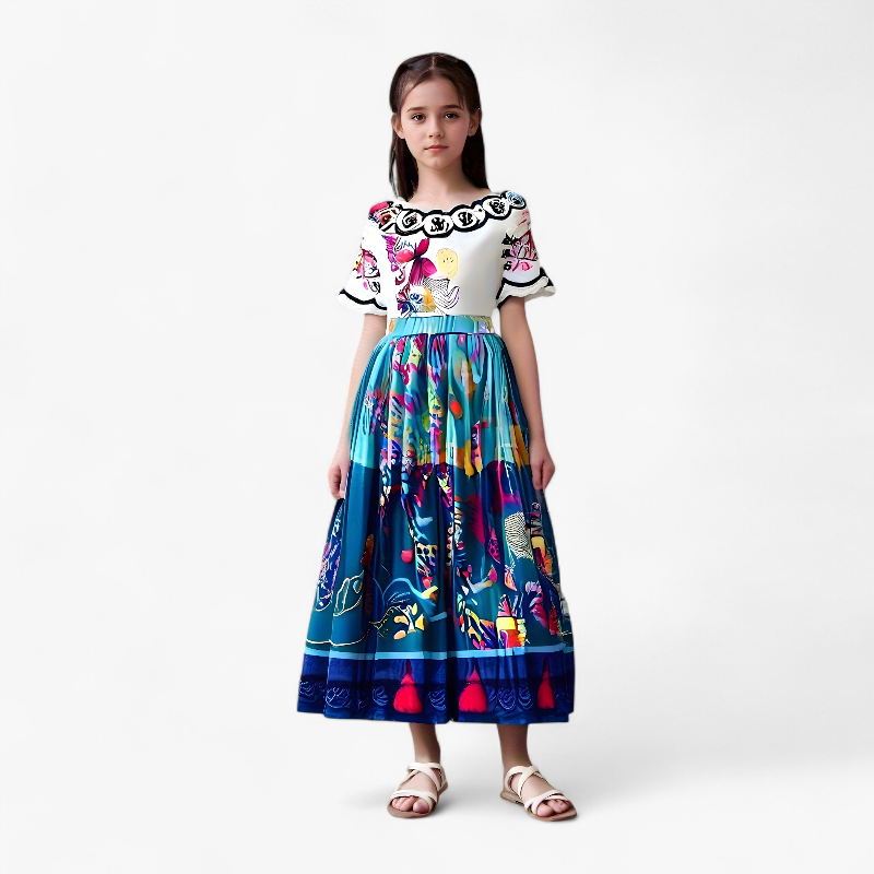Colourful Children's Costume for Imaginative Play