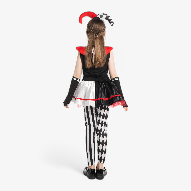 Colourful Clown Outfit for Dress-Up Fun