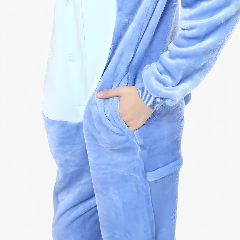 Comfortable Kids Animal Onesie with Hood