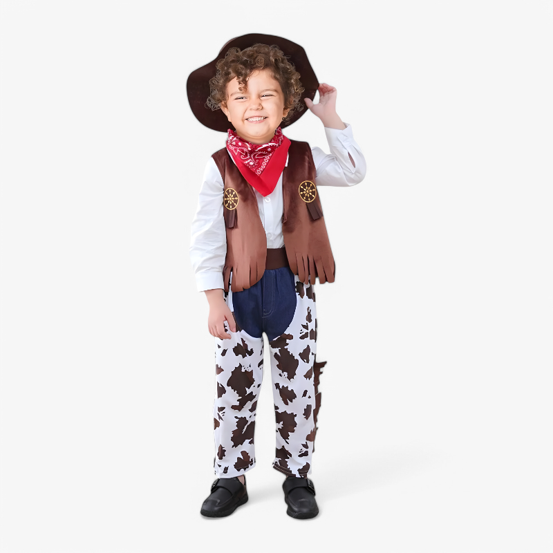 Complete Kids Cowboy Dress Up Outfit