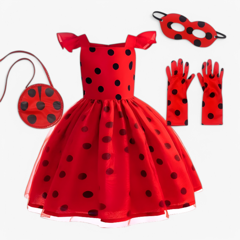 Cute Ladybug Costume Set for Kids