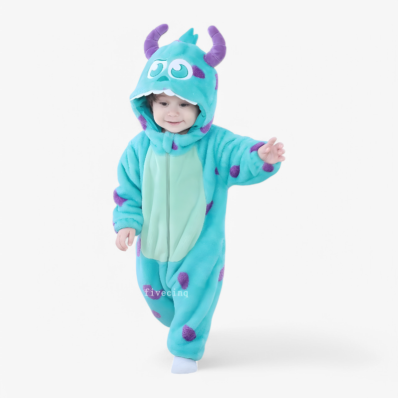 Cute Monster Kids Costume for Dress-Up Fun