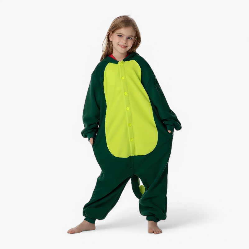 Dragon Costume Fleece Onesie for Kids