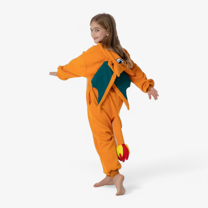 Dragon Costume Fleece Onesie for Kids