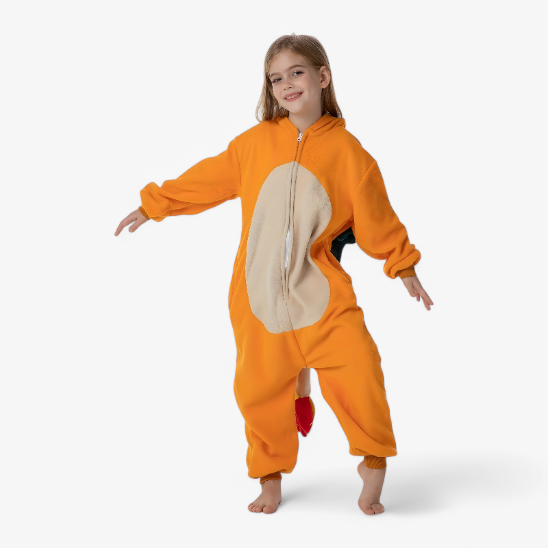Dragon Costume Fleece Onesie for Kids
