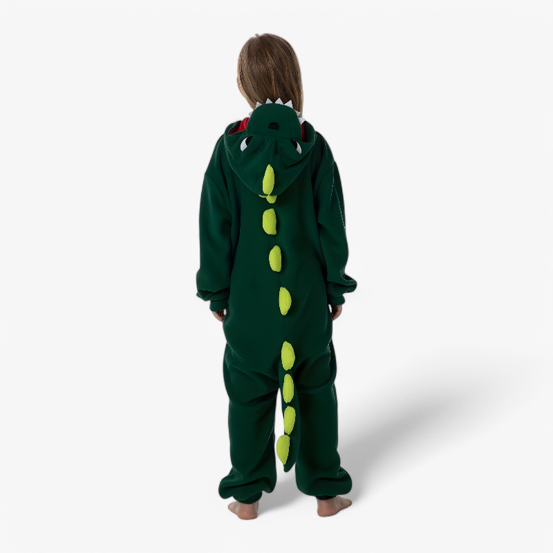 Dragon Costume Fleece Onesie for Kids