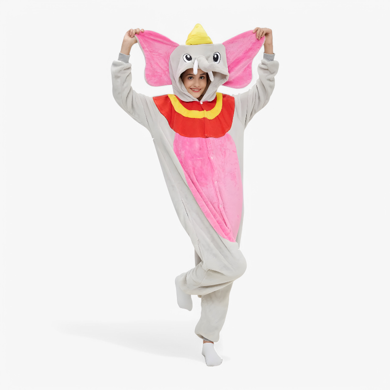 Elephant Hooded Costume for Kids Fun Outfit