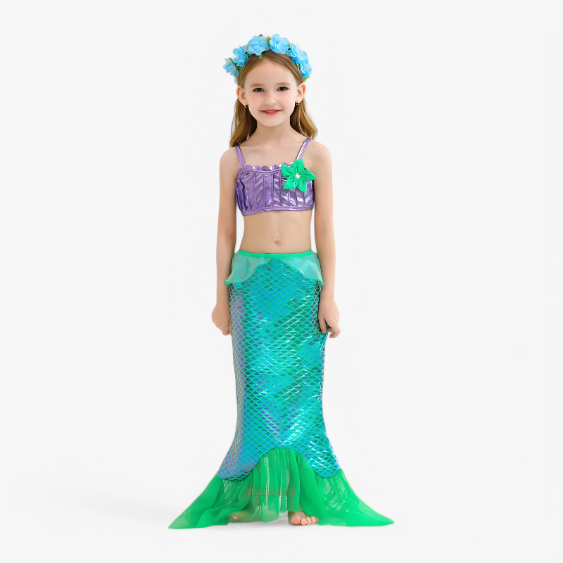 Enchanting Children's Mermaid Costume Set