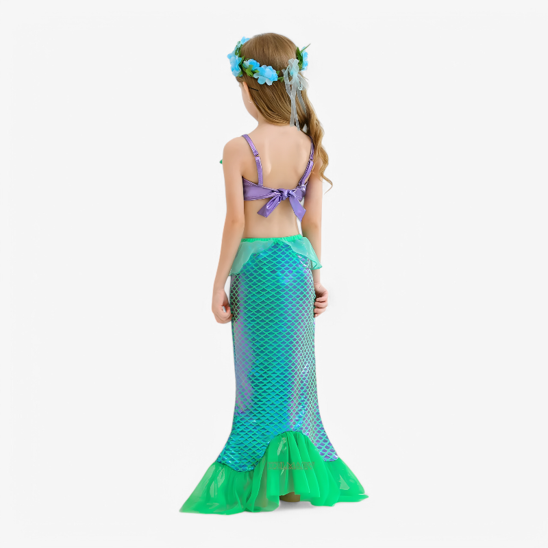 Enchanting Children's Mermaid Costume Set