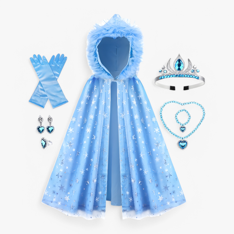 Enchanting Children's Princess Cape Set