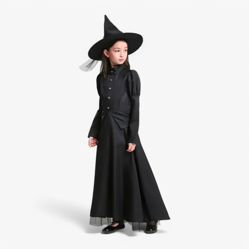 Enchanting Children's Witch Costume for Halloween