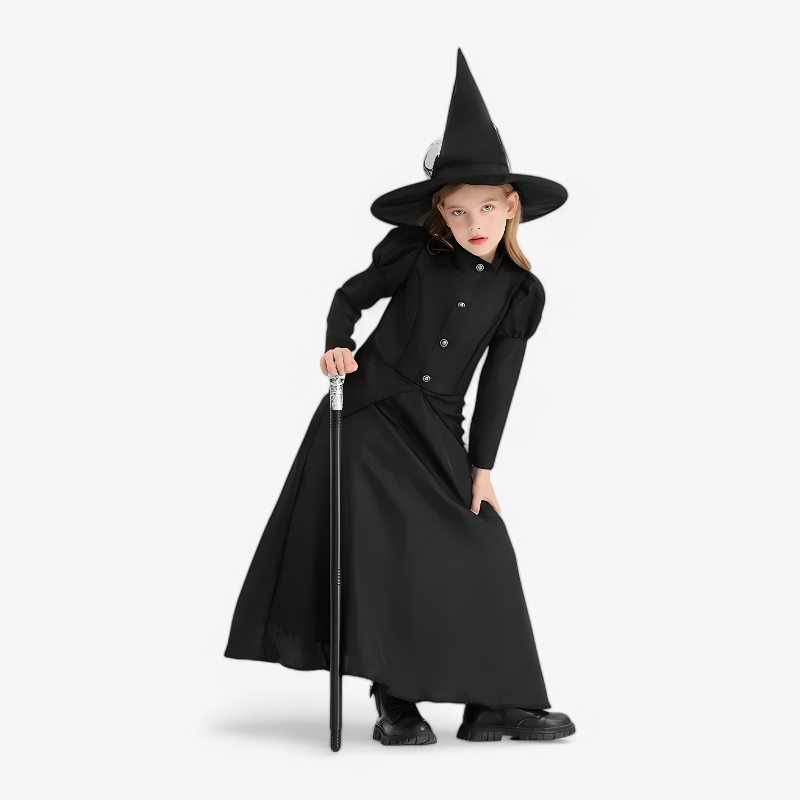 Enchanting Children's Witch Costume for Halloween