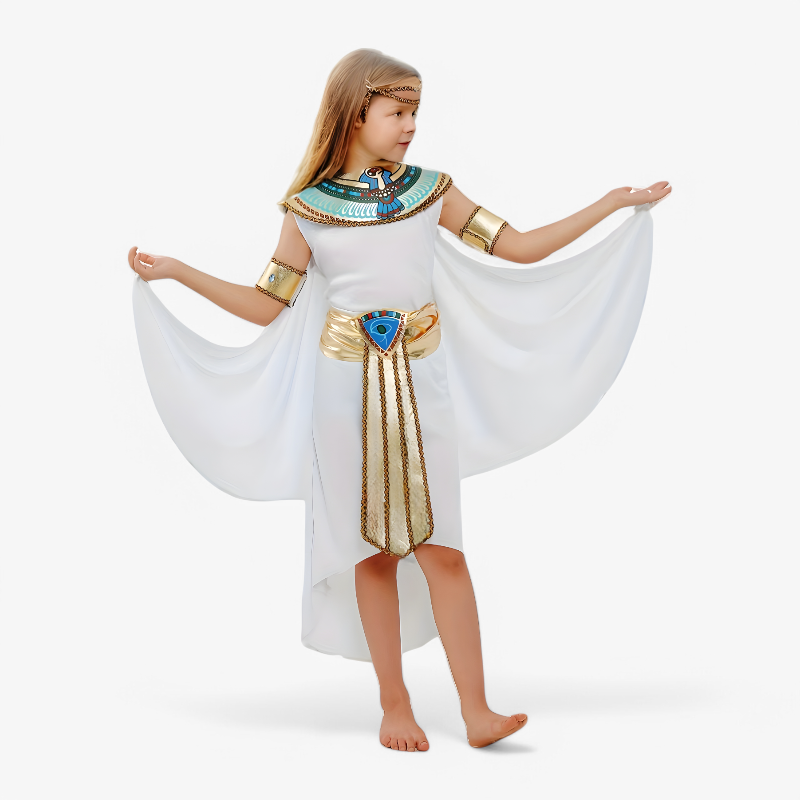 Enchanting Egyptian Princess Costume Set for Girls