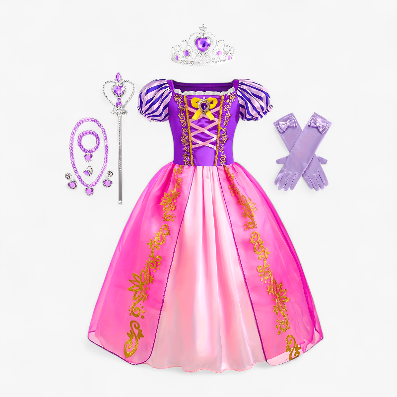 Enchanting Girls Princess Dress Up Set
