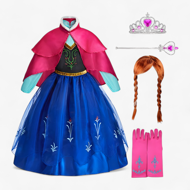 Enchanting Princess Costume with Accessories