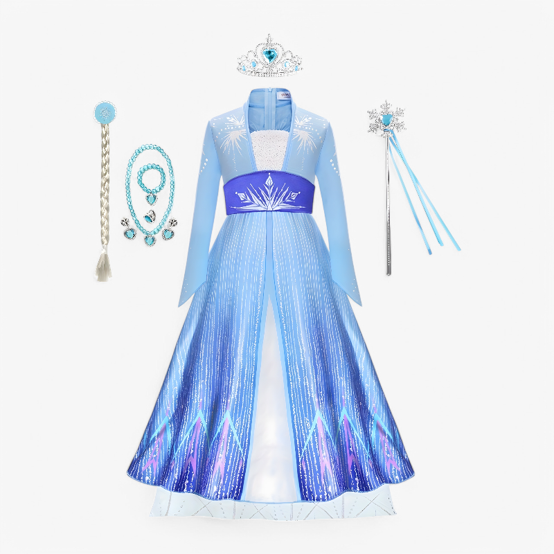 Enchanting Princess Costume with Accessories